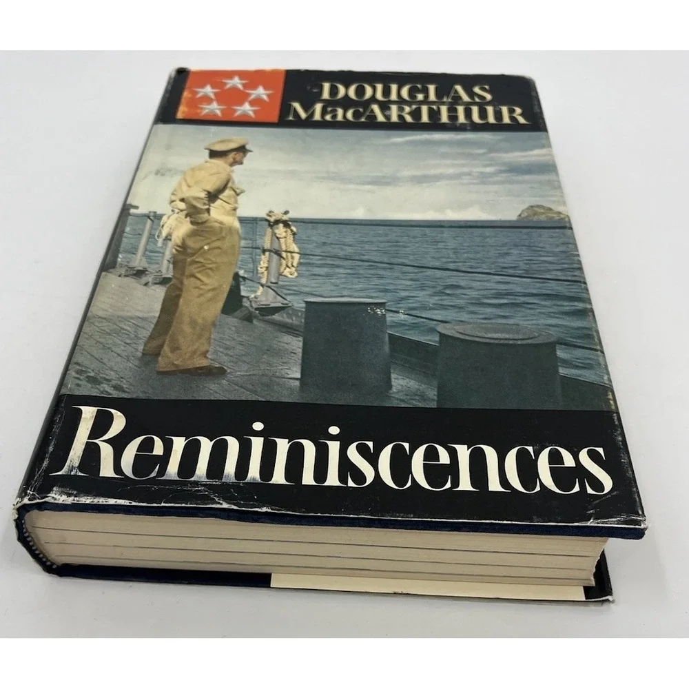 Douglas MacArthur Reminiscences 1st Edition 1964 Hardcover Dust Jacket